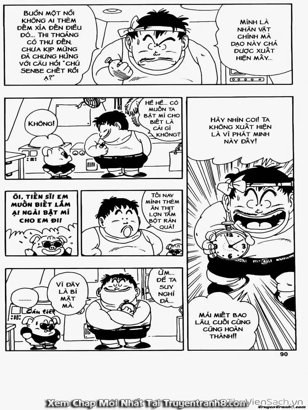 Truyện Tranh Tiến Sĩ Slump - Dr. Slump trang 4
