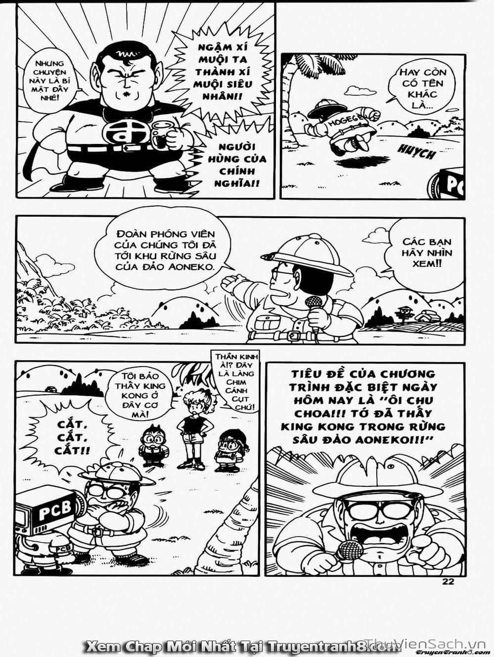 Truyện Tranh Tiến Sĩ Slump - Dr. Slump trang 4