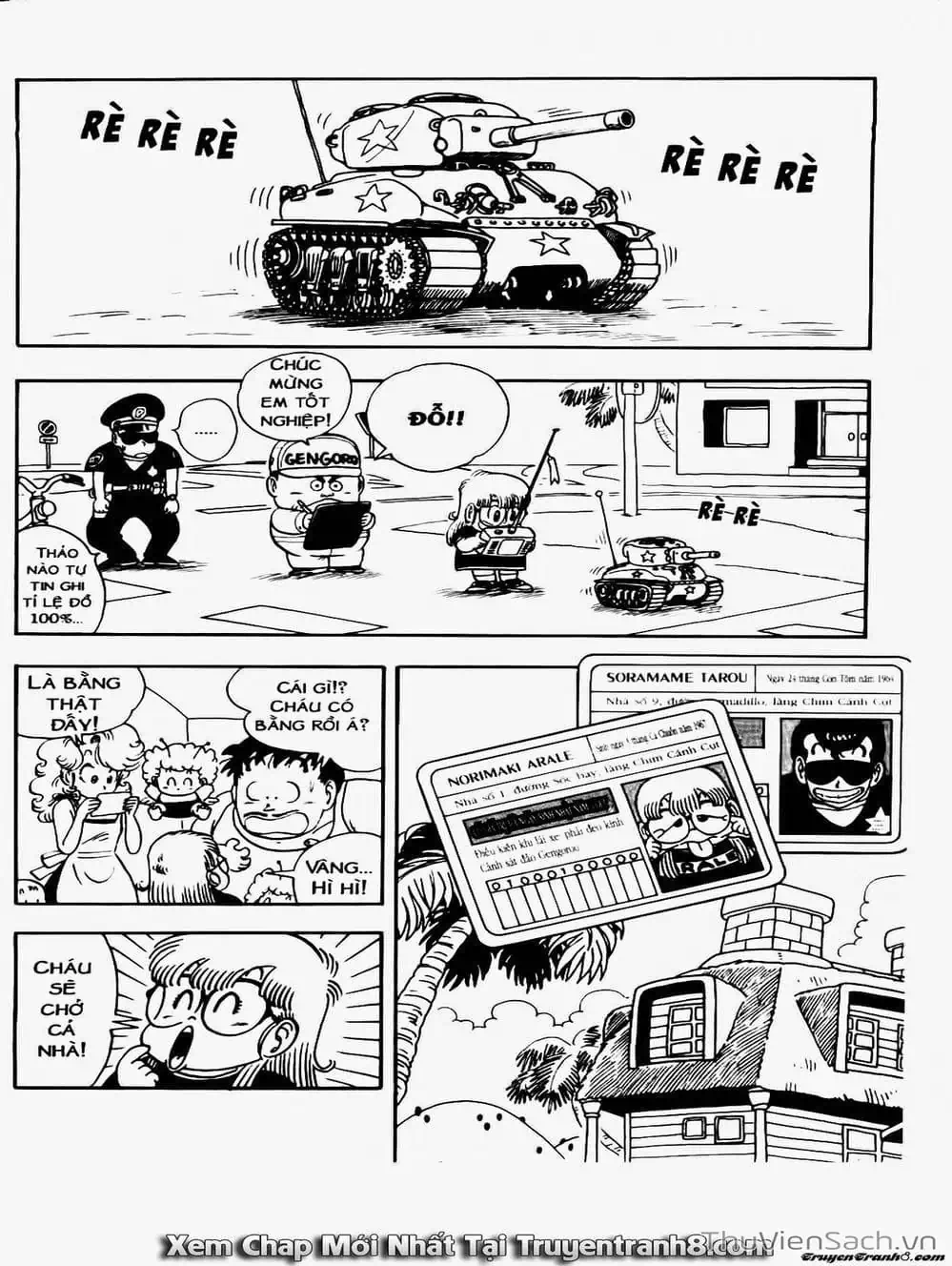 Truyện Tranh Tiến Sĩ Slump - Dr. Slump trang 4