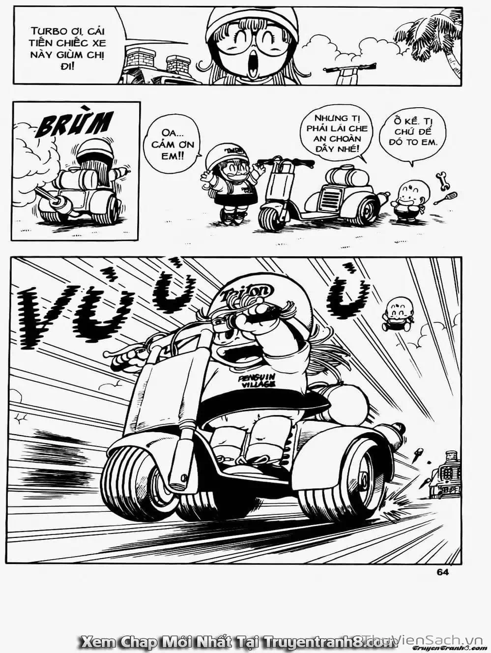 Truyện Tranh Tiến Sĩ Slump - Dr. Slump trang 4