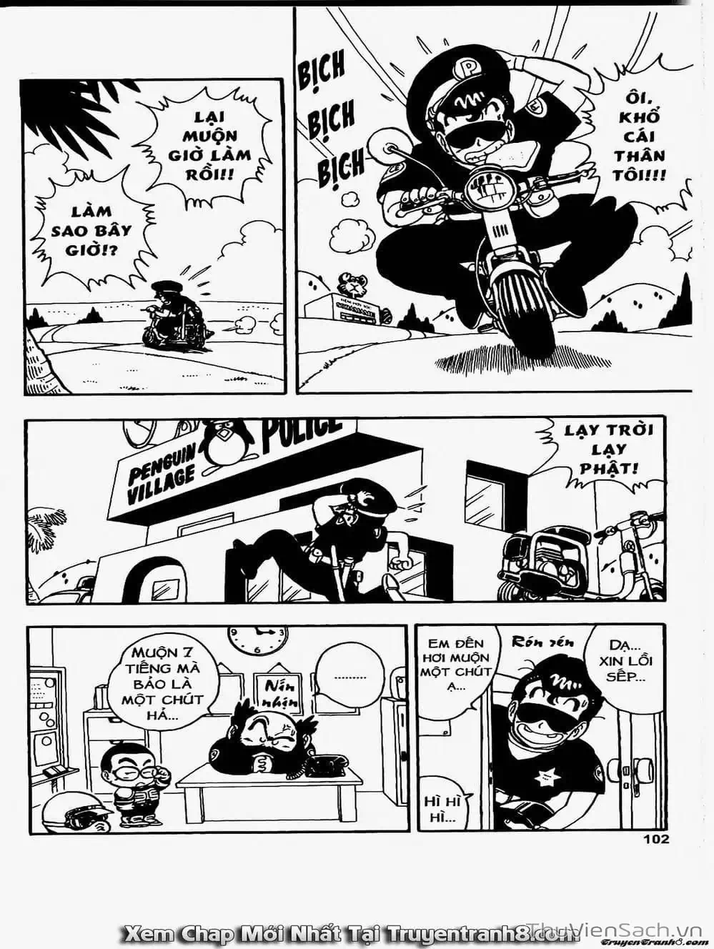 Truyện Tranh Tiến Sĩ Slump - Dr. Slump trang 4
