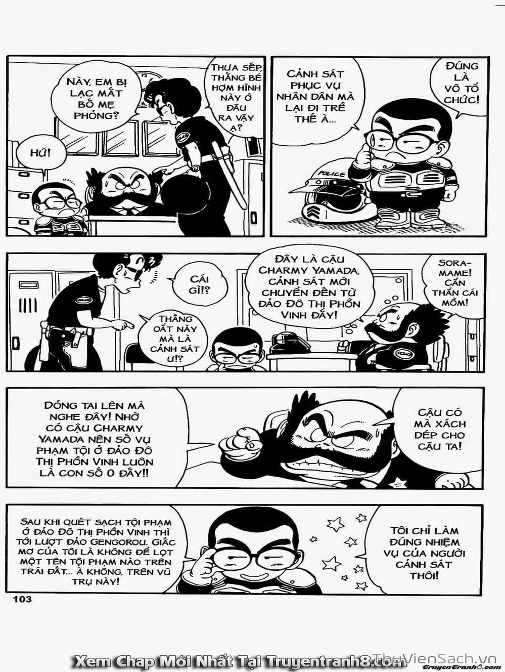 Truyện Tranh Tiến Sĩ Slump - Dr. Slump trang 4