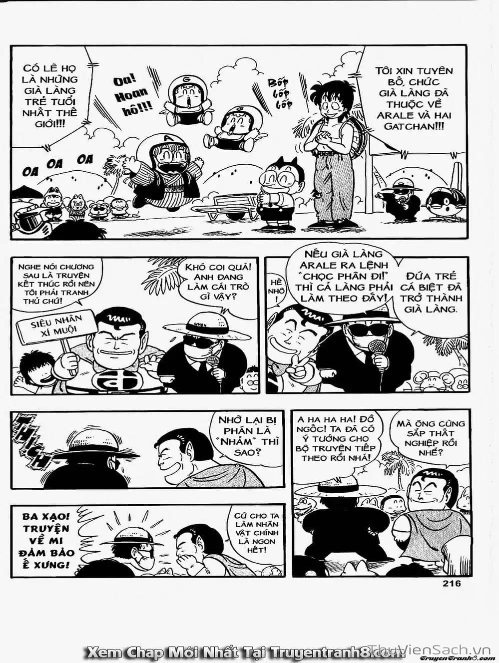 Truyện Tranh Tiến Sĩ Slump - Dr. Slump trang 4