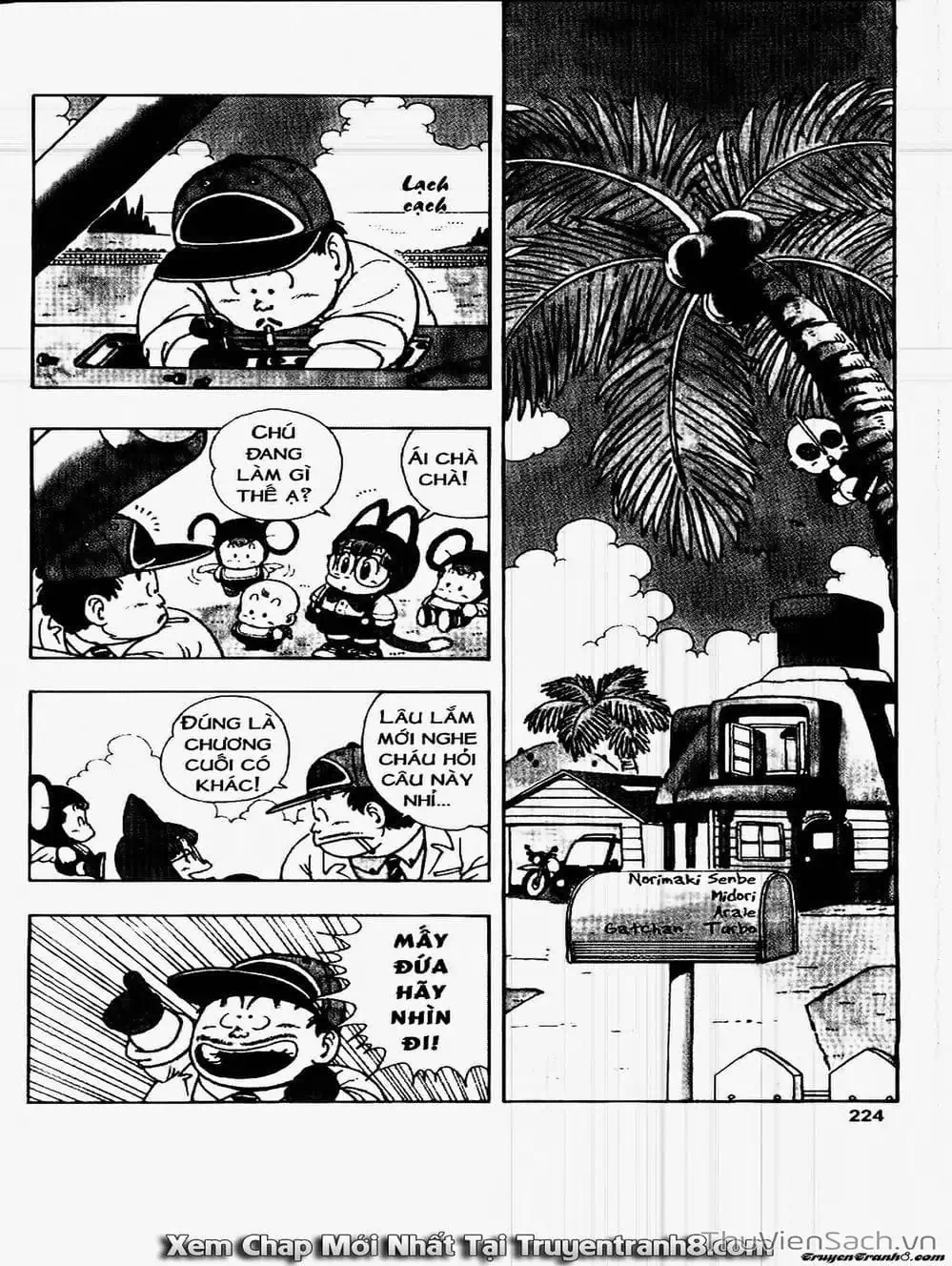 Truyện Tranh Tiến Sĩ Slump - Dr. Slump trang 4