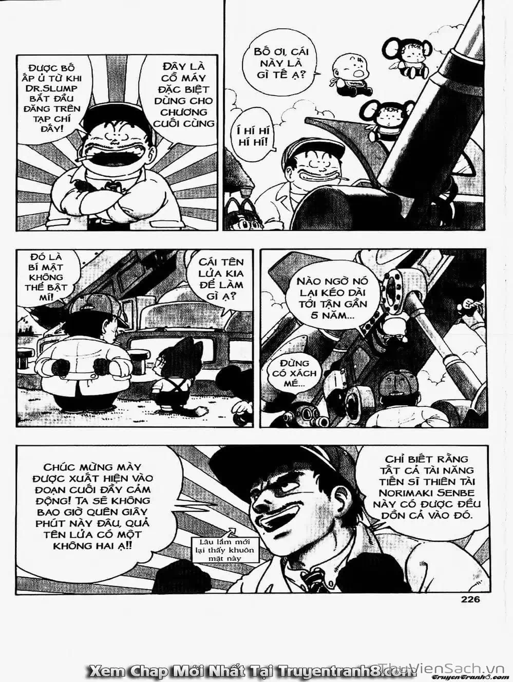 Truyện Tranh Tiến Sĩ Slump - Dr. Slump trang 4