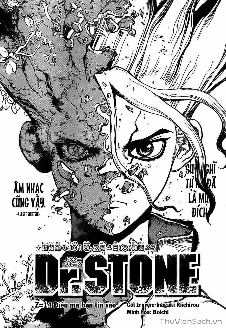 Truyện Tranh Dr. Stone - Hồi Sinh Thế Giới trang 3