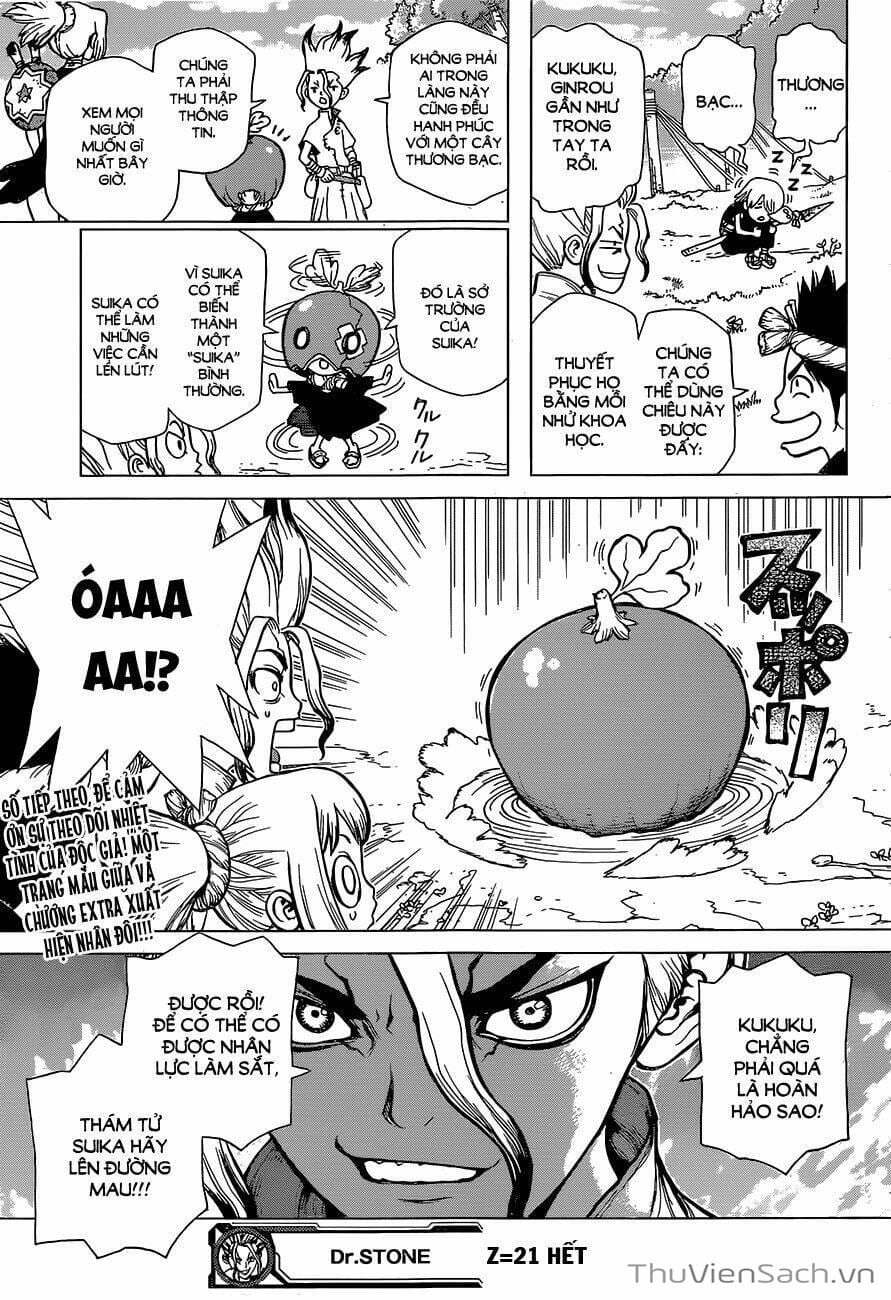Truyện Tranh Dr. Stone - Hồi Sinh Thế Giới trang 399