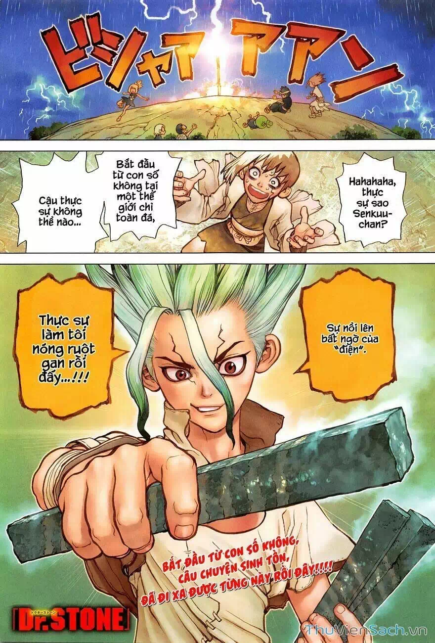 Truyện Tranh Dr. Stone - Hồi Sinh Thế Giới trang 3