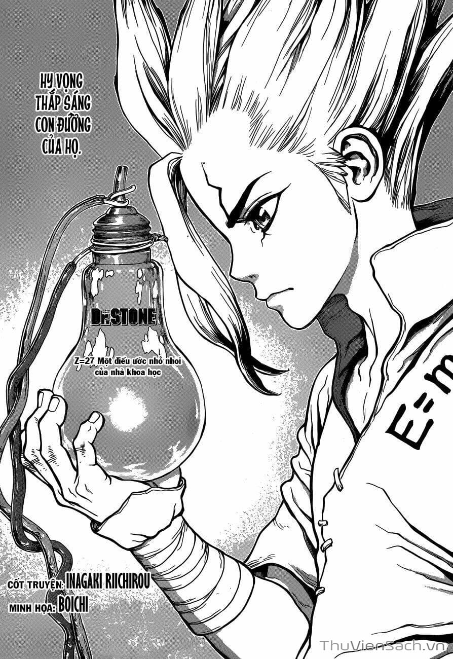 Truyện Tranh Dr. Stone - Hồi Sinh Thế Giới trang 499