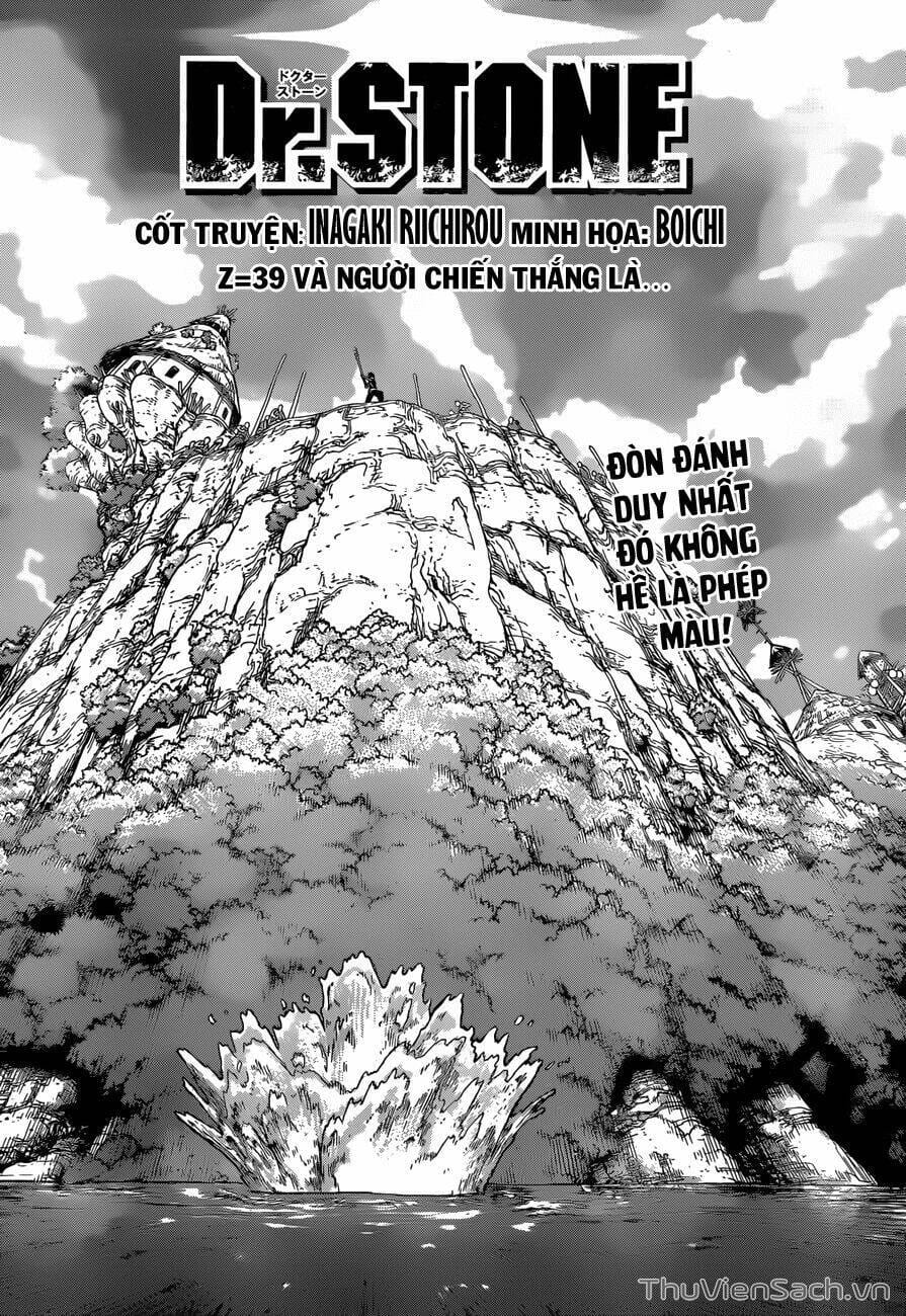 Truyện Tranh Dr. Stone - Hồi Sinh Thế Giới trang 3