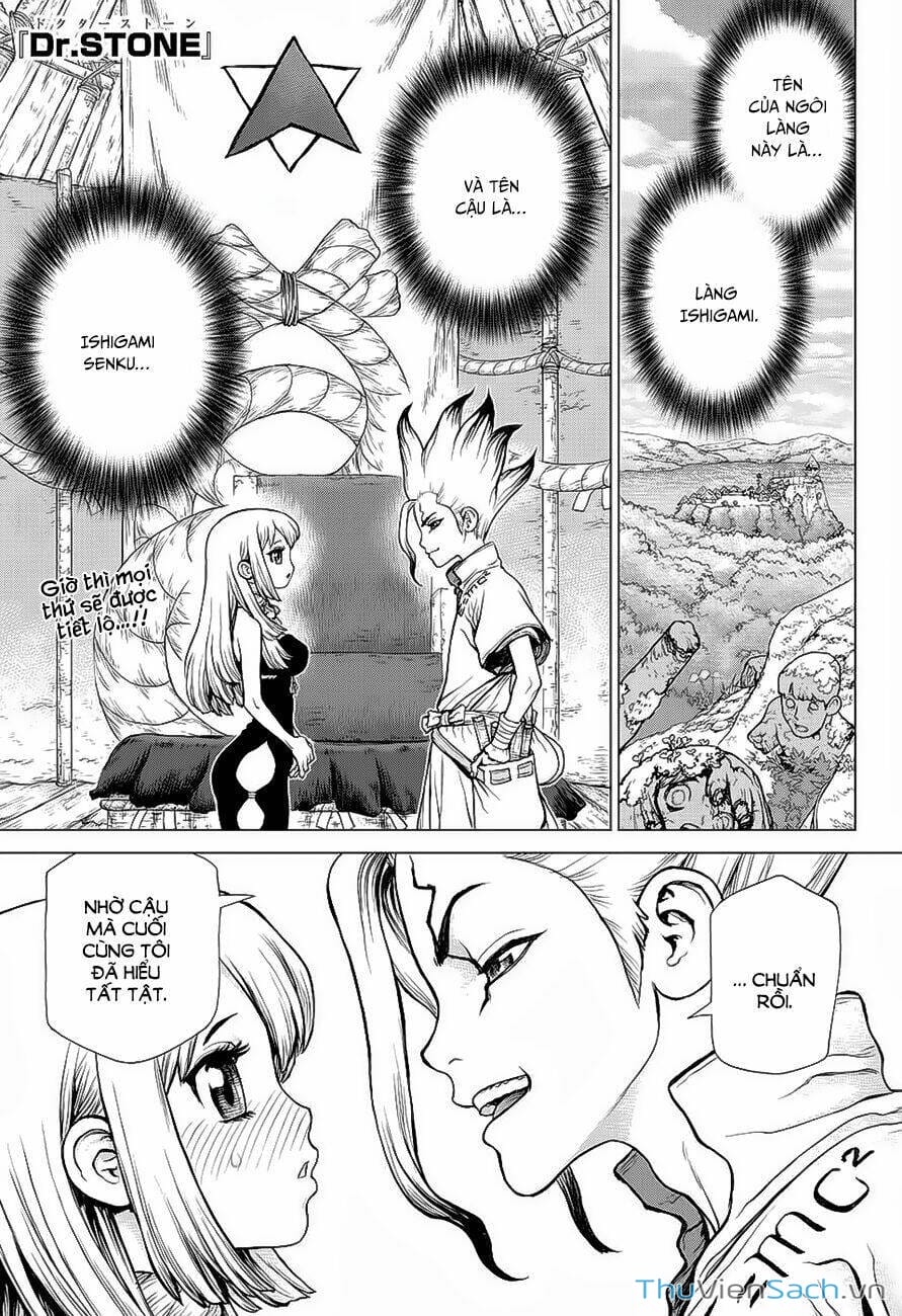Truyện Tranh Dr. Stone - Hồi Sinh Thế Giới trang 3