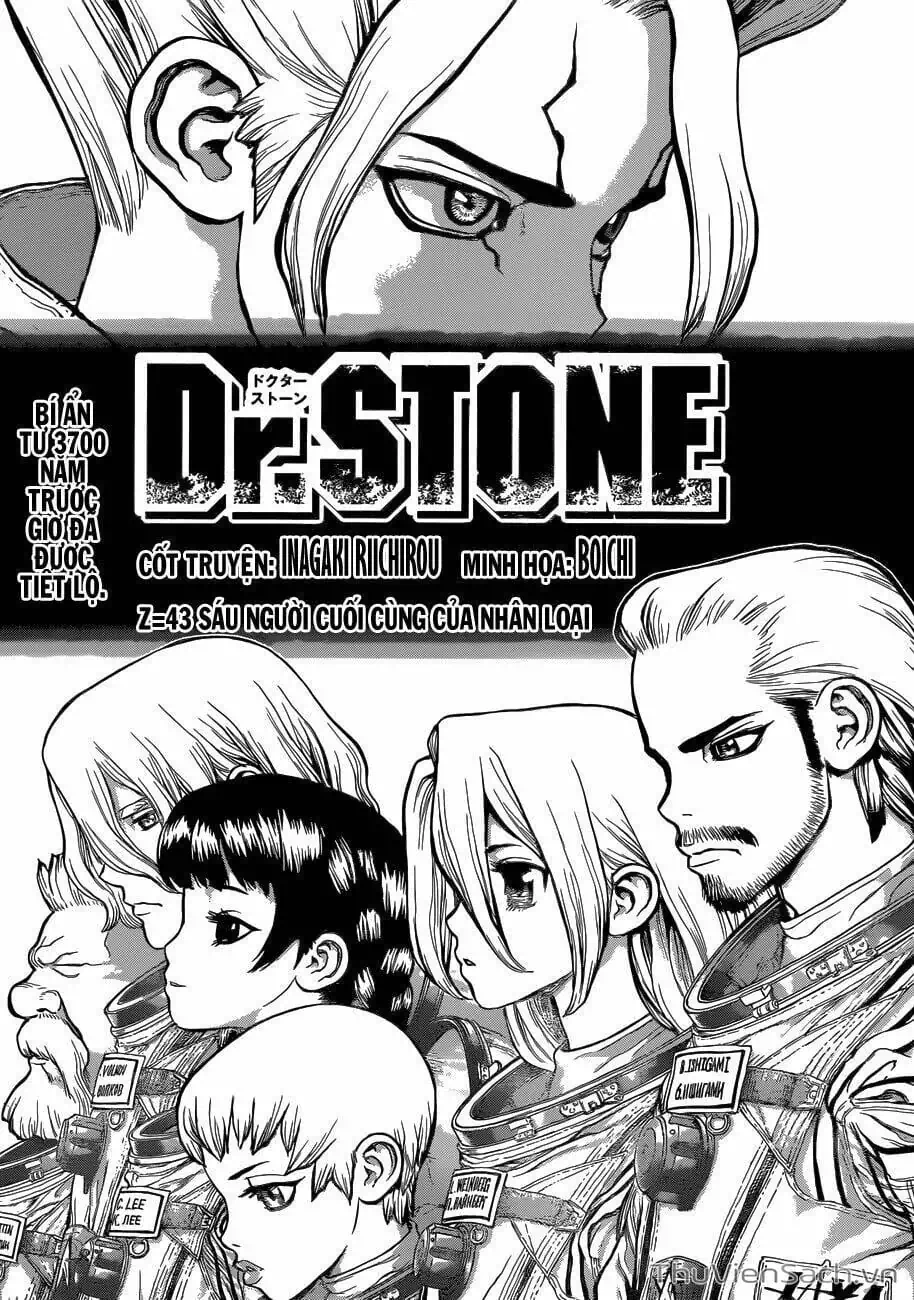 Truyện Tranh Dr. Stone - Hồi Sinh Thế Giới trang 3