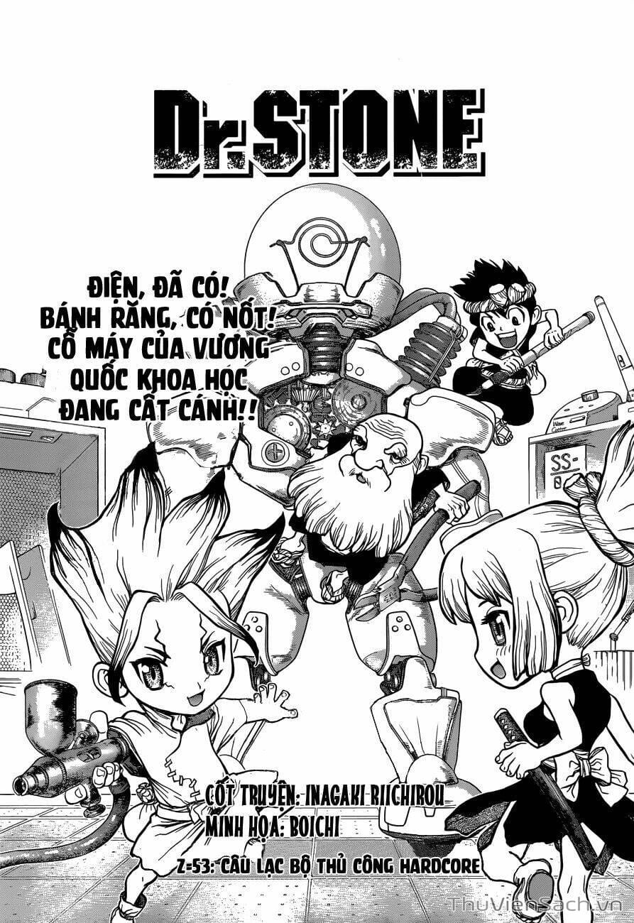 Truyện Tranh Dr. Stone - Hồi Sinh Thế Giới trang 3