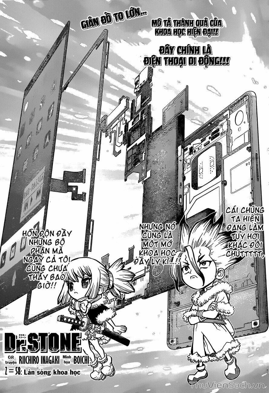 Truyện Tranh Dr. Stone - Hồi Sinh Thế Giới trang 3