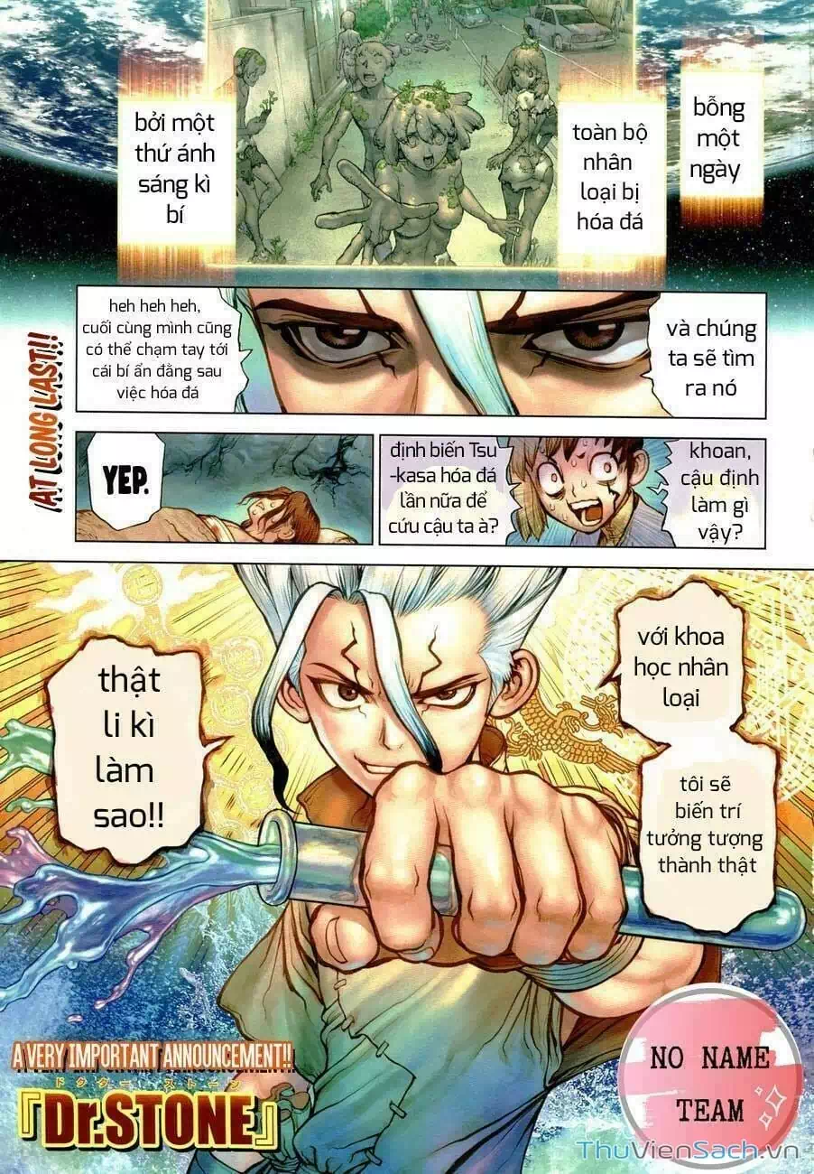 Truyện Tranh Dr. Stone - Hồi Sinh Thế Giới trang 3