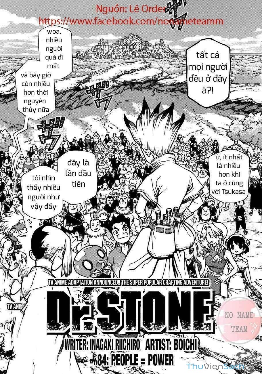 Truyện Tranh Dr. Stone - Hồi Sinh Thế Giới trang 1519