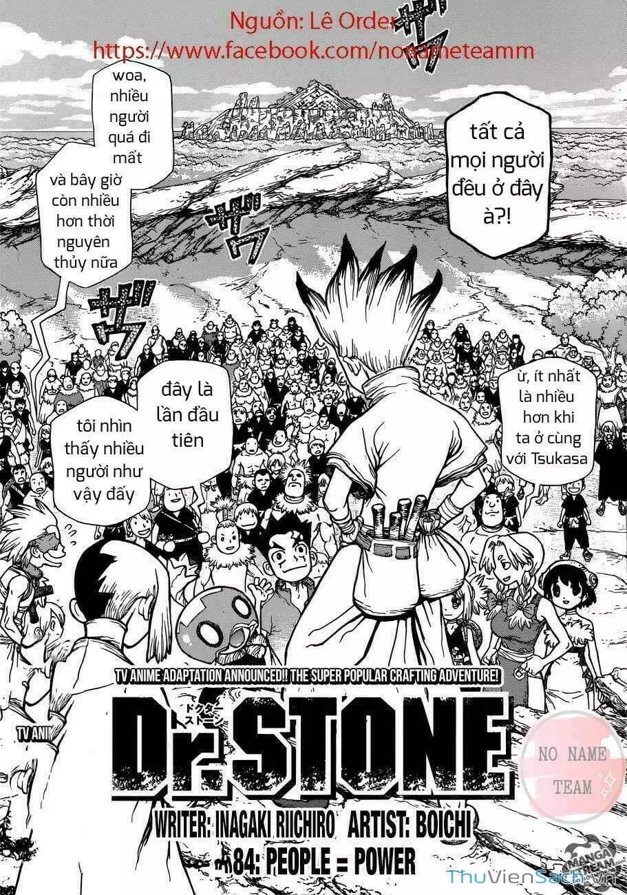Truyện Tranh Dr. Stone - Hồi Sinh Thế Giới trang 3