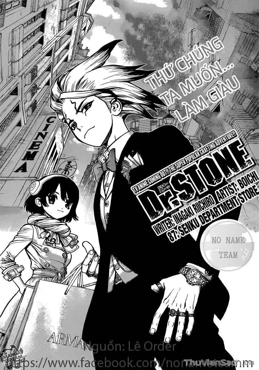Truyện Tranh Dr. Stone - Hồi Sinh Thế Giới trang 3