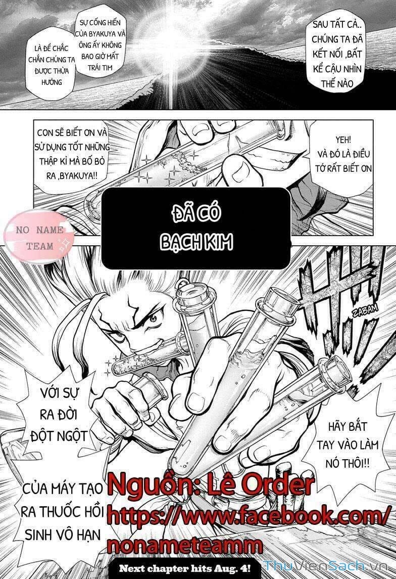 Truyện Tranh Dr. Stone - Hồi Sinh Thế Giới trang 2144