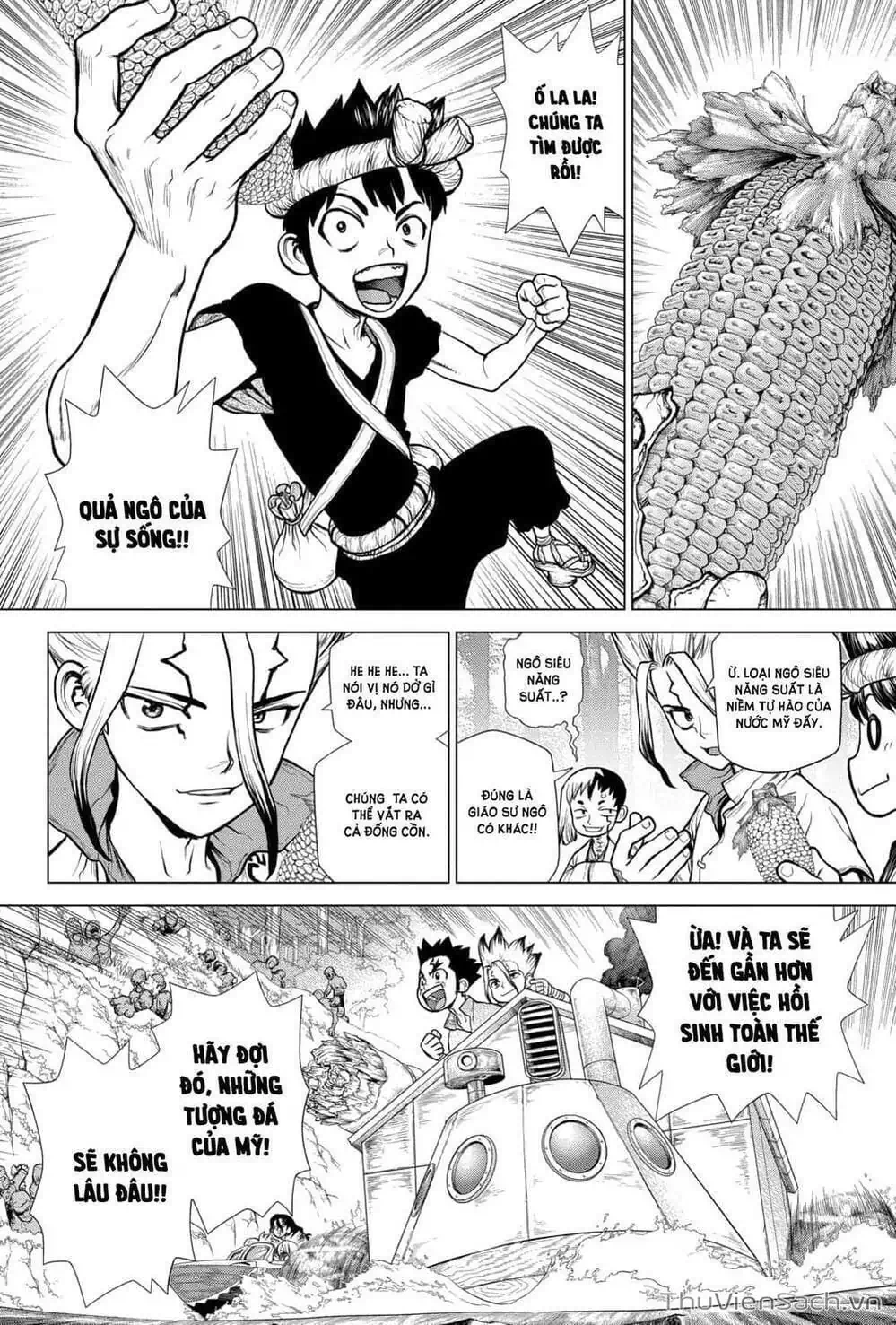 Truyện Tranh Dr. Stone - Hồi Sinh Thế Giới trang 3