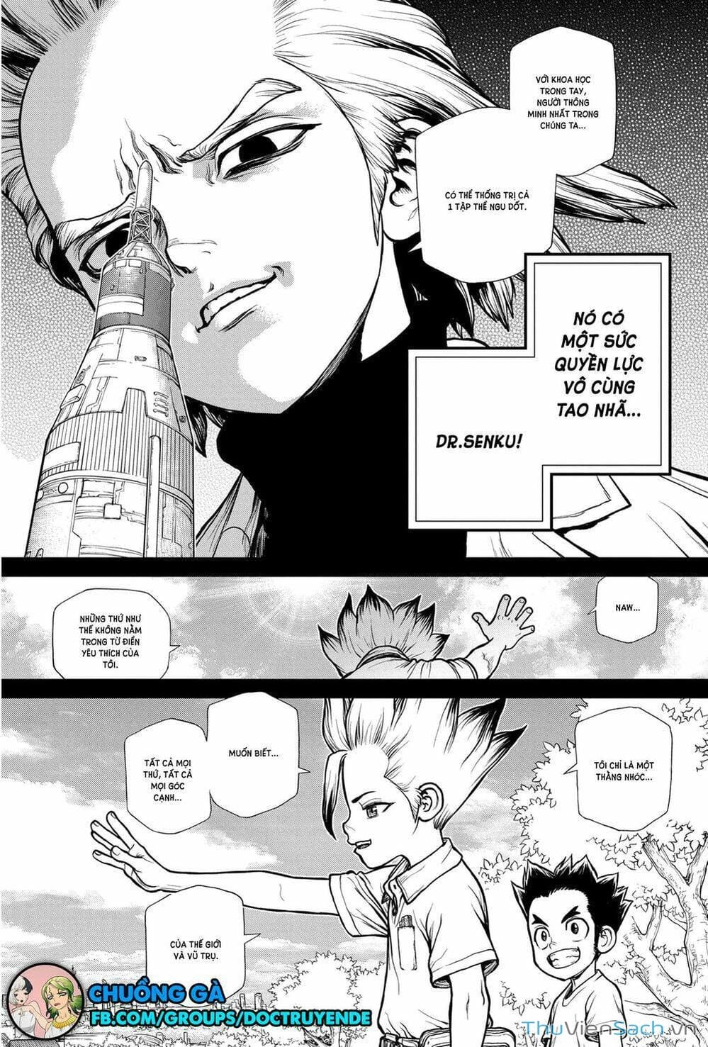 Truyện Tranh Dr. Stone - Hồi Sinh Thế Giới trang 3