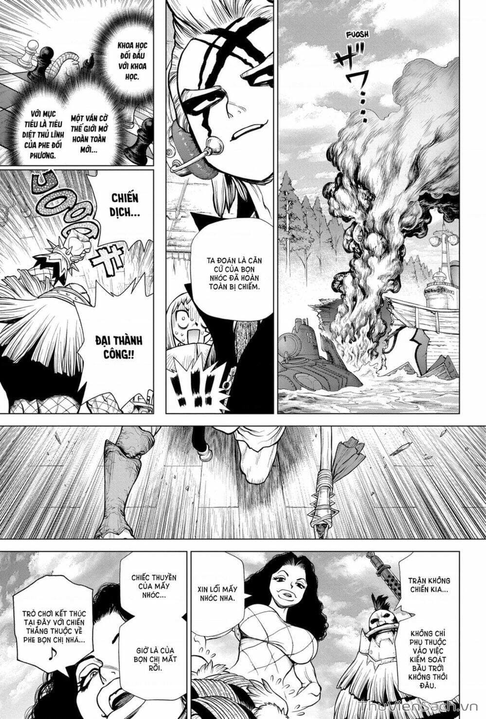 Truyện Tranh Dr. Stone - Hồi Sinh Thế Giới trang 3085