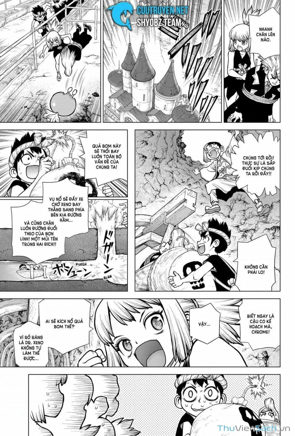 Truyện Tranh Dr. Stone - Hồi Sinh Thế Giới trang 3107