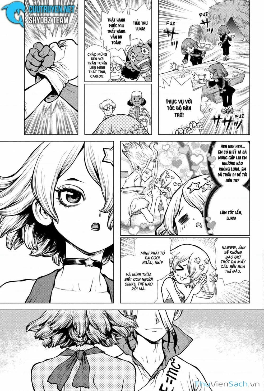 Truyện Tranh Dr. Stone - Hồi Sinh Thế Giới trang 3125