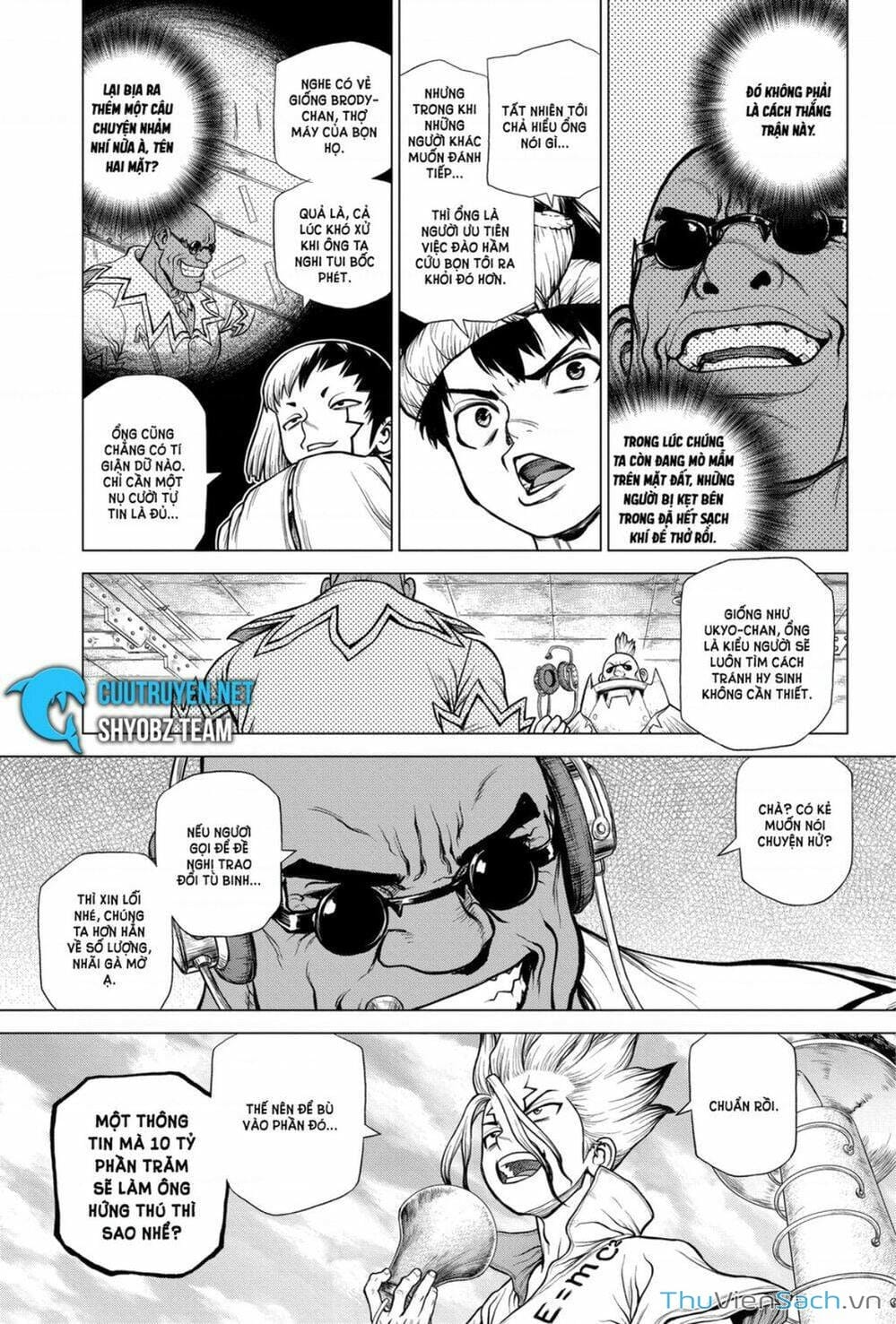 Truyện Tranh Dr. Stone - Hồi Sinh Thế Giới trang 3131