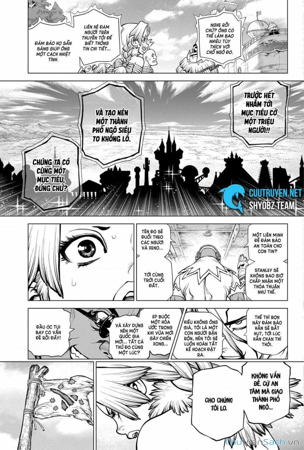 Truyện Tranh Dr. Stone - Hồi Sinh Thế Giới trang 3133