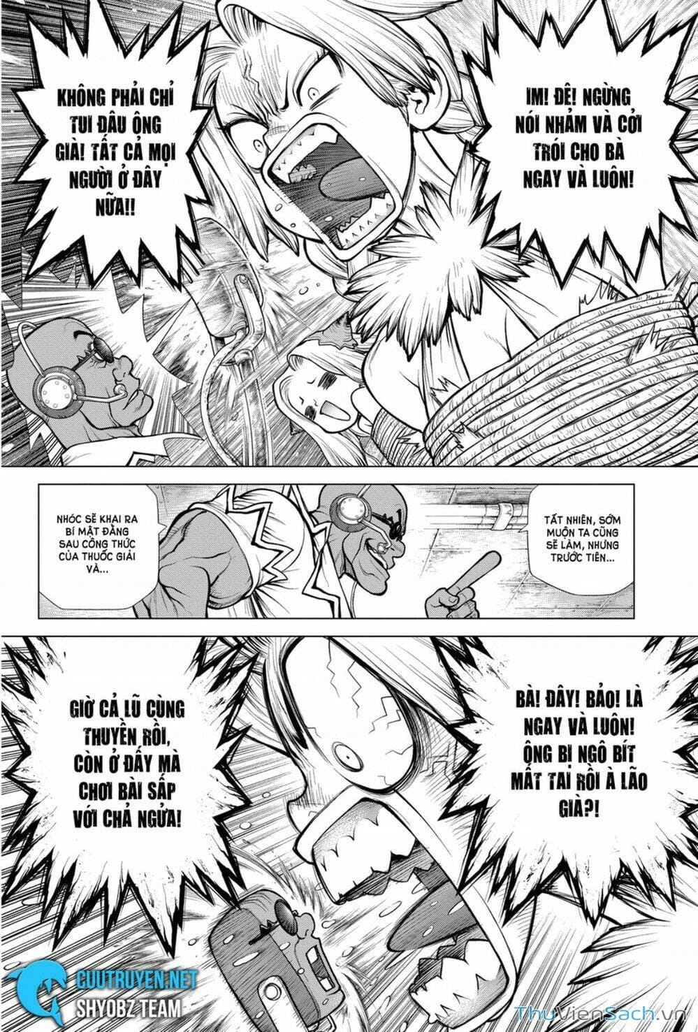 Truyện Tranh Dr. Stone - Hồi Sinh Thế Giới trang 3138