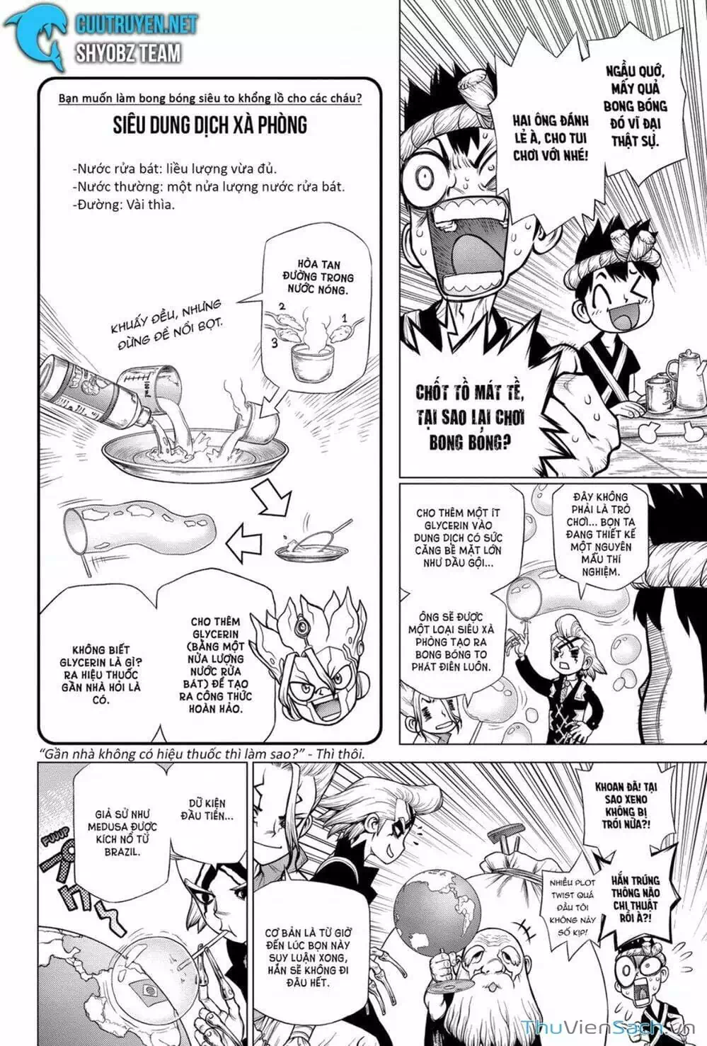 Truyện Tranh Dr. Stone - Hồi Sinh Thế Giới trang 3