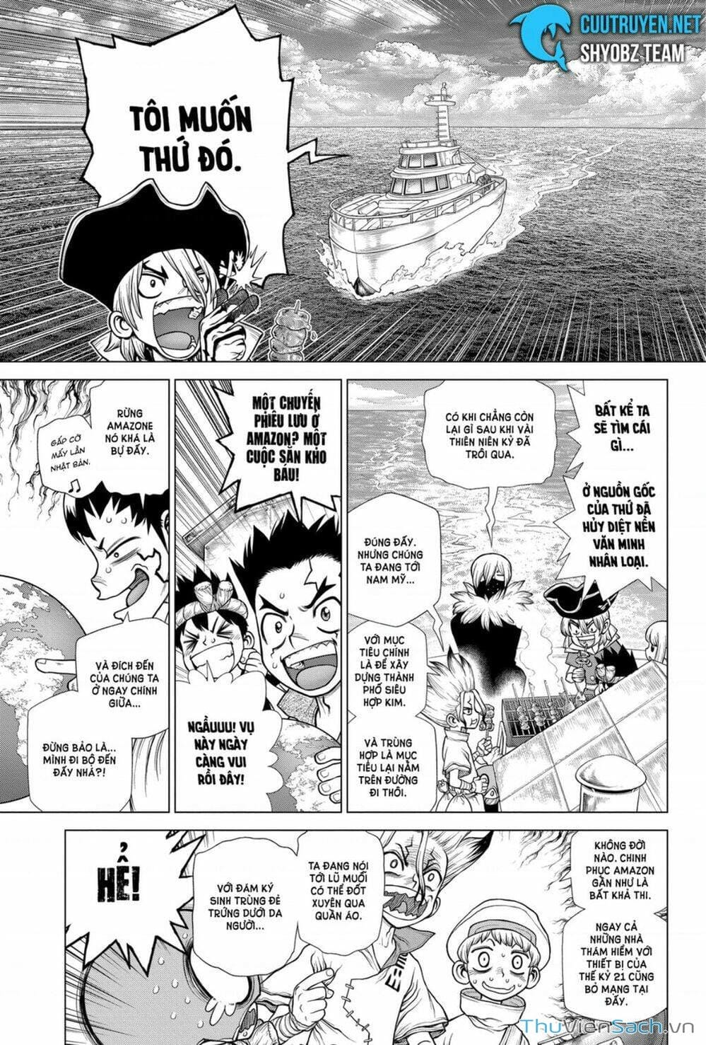 Truyện Tranh Dr. Stone - Hồi Sinh Thế Giới trang 3188