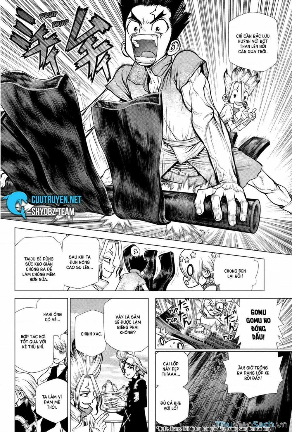 Truyện Tranh Dr. Stone - Hồi Sinh Thế Giới trang 3241