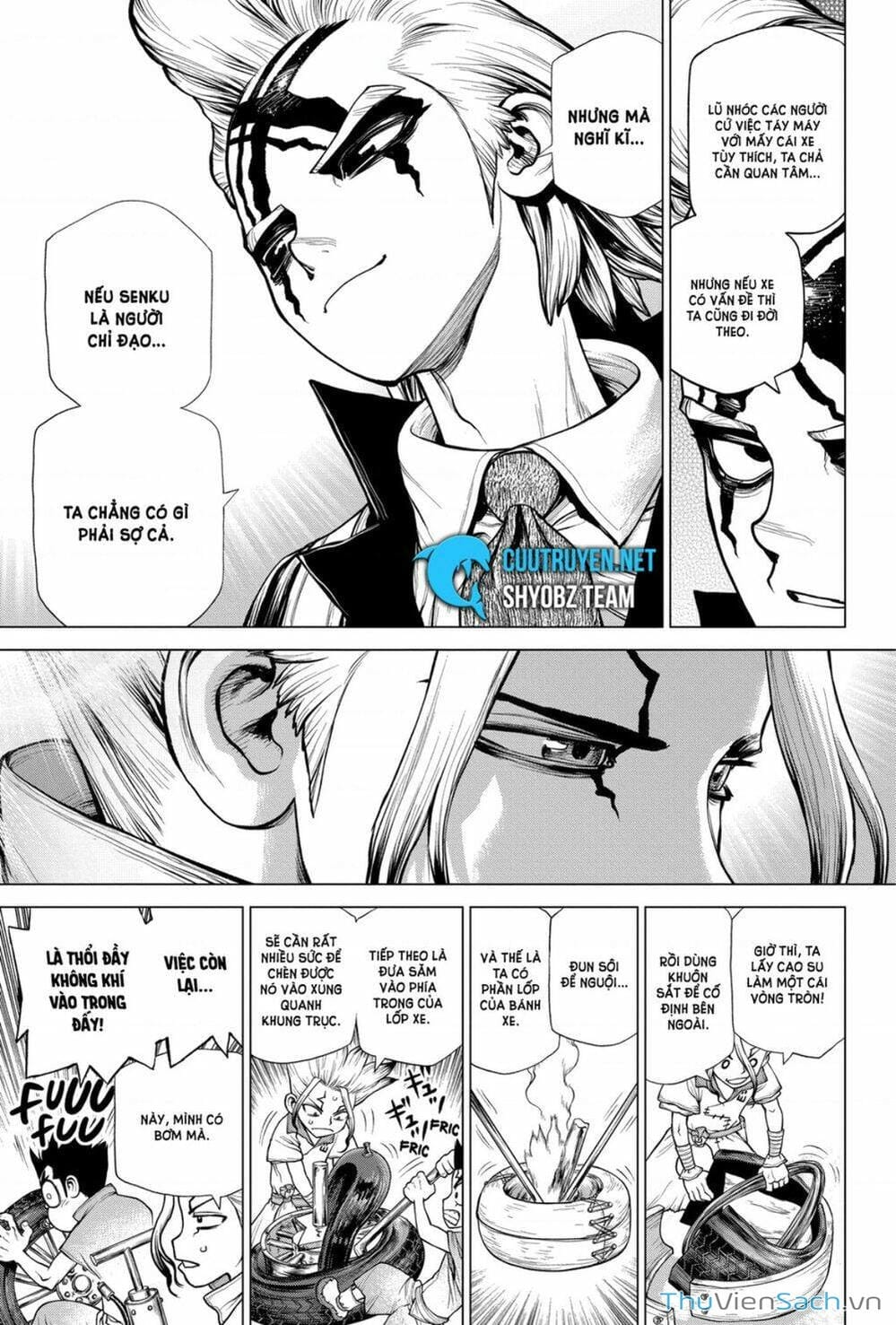 Truyện Tranh Dr. Stone - Hồi Sinh Thế Giới trang 3242