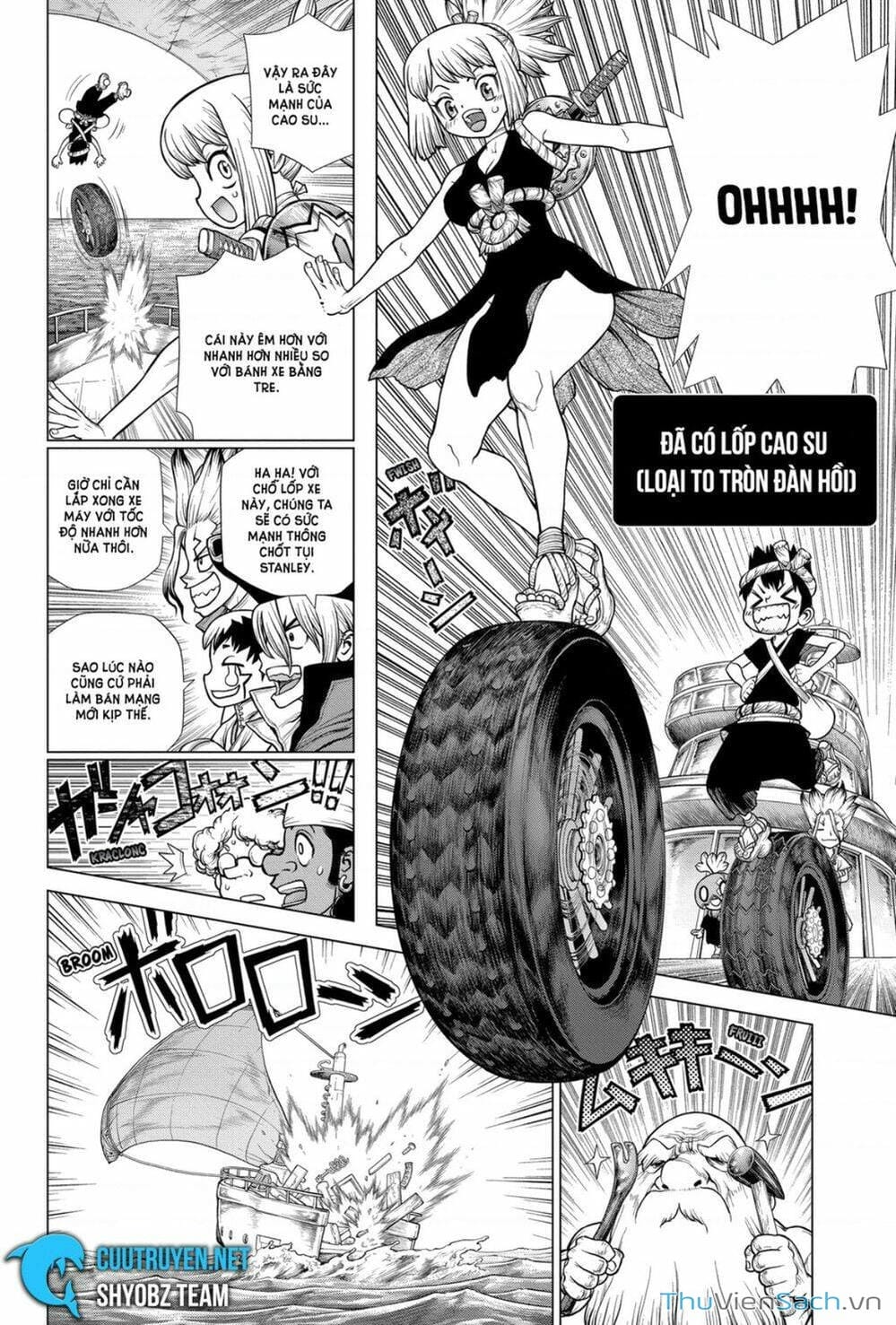 Truyện Tranh Dr. Stone - Hồi Sinh Thế Giới trang 3243