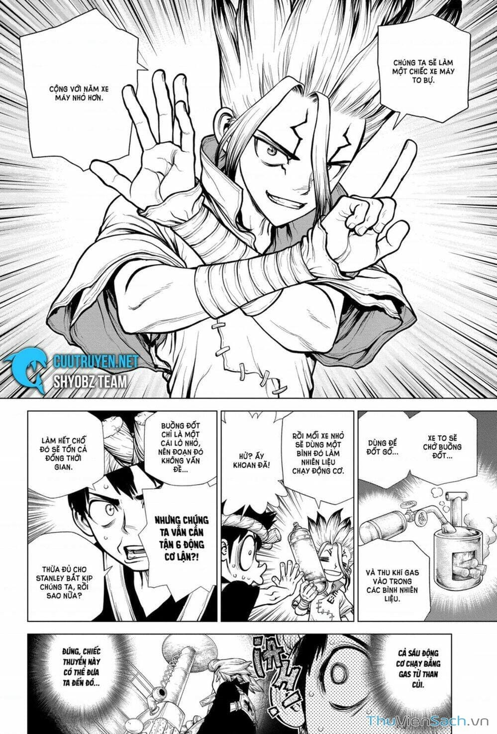 Truyện Tranh Dr. Stone - Hồi Sinh Thế Giới trang 3248