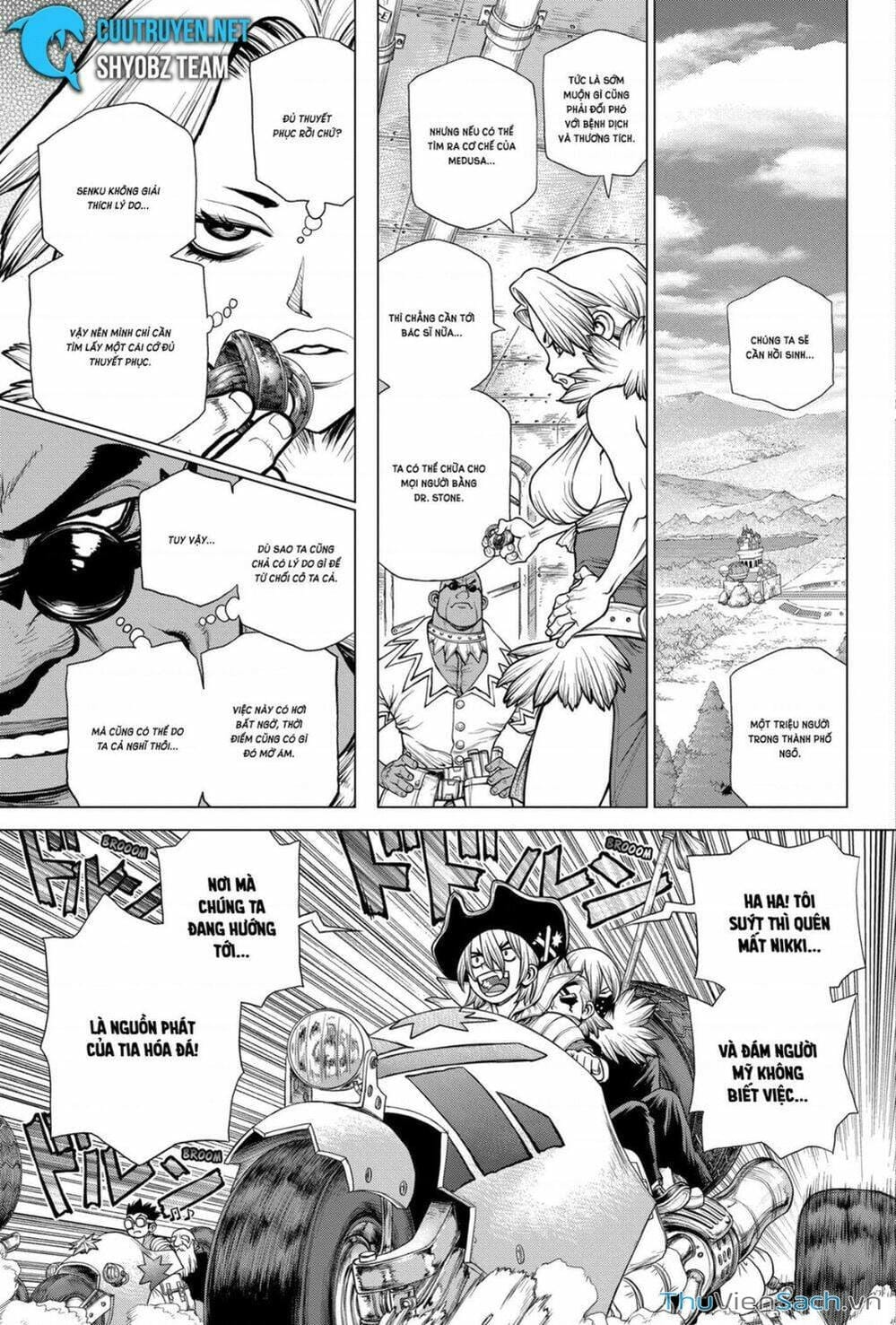 Truyện Tranh Dr. Stone - Hồi Sinh Thế Giới trang 3270