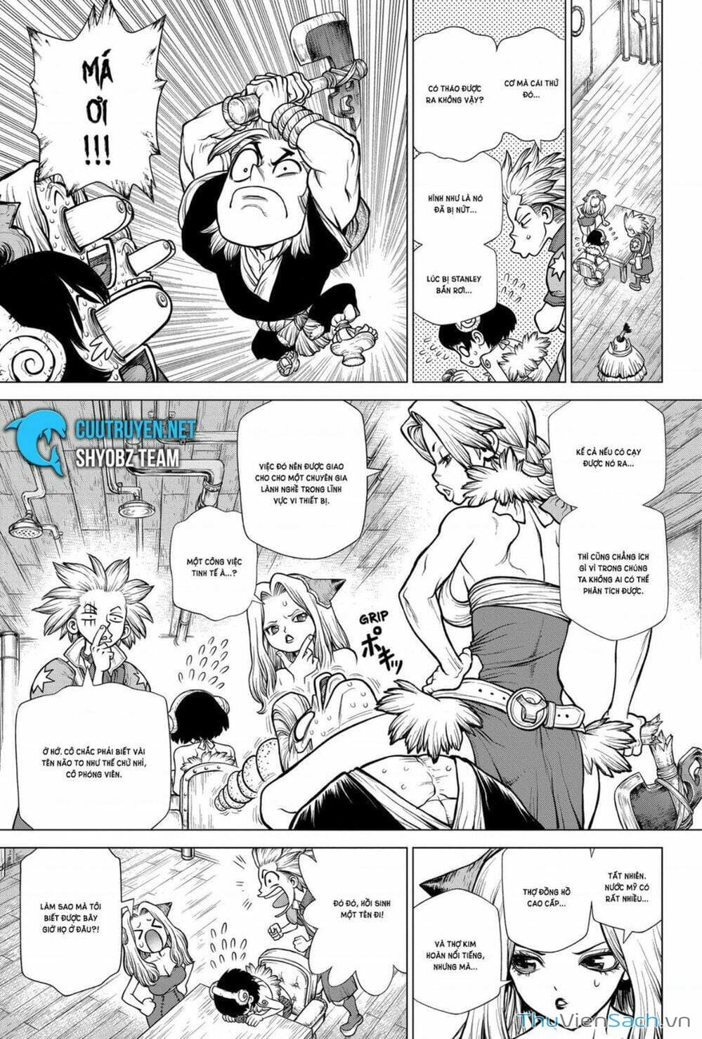 Truyện Tranh Dr. Stone - Hồi Sinh Thế Giới trang 3272