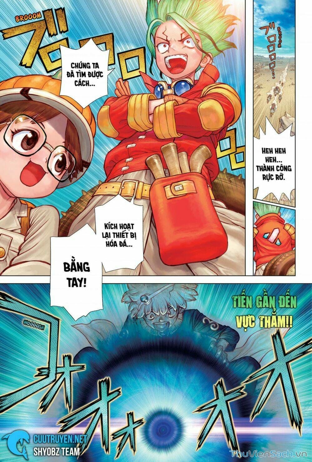 Truyện Tranh Dr. Stone - Hồi Sinh Thế Giới trang 3283