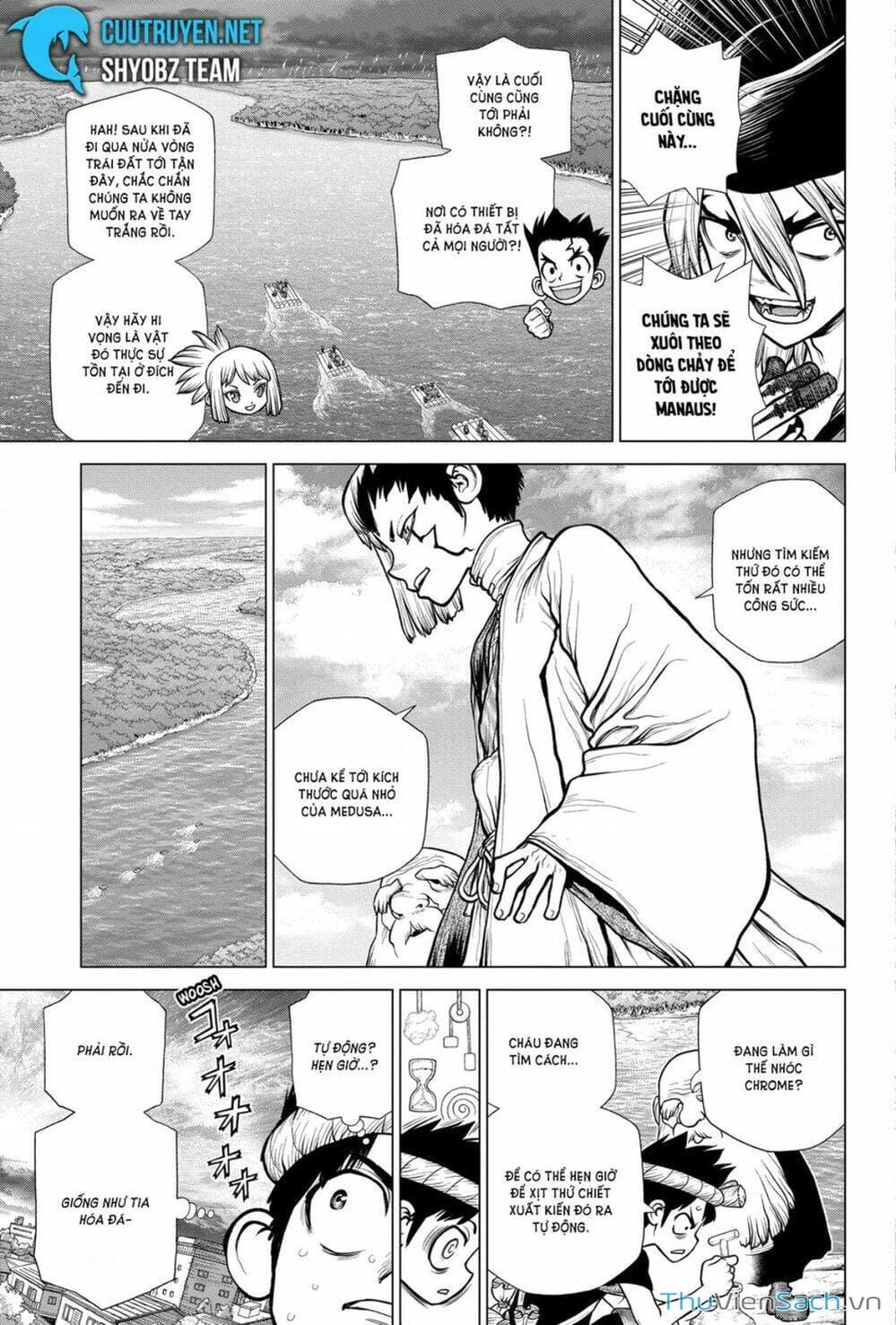 Truyện Tranh Dr. Stone - Hồi Sinh Thế Giới trang 3331