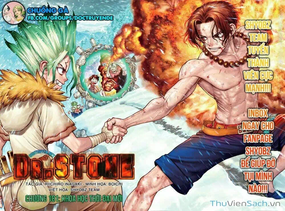 Truyện Tranh Dr. Stone - Hồi Sinh Thế Giới trang 3