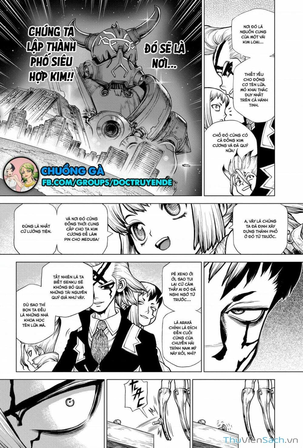 Truyện Tranh Dr. Stone - Hồi Sinh Thế Giới trang 3395