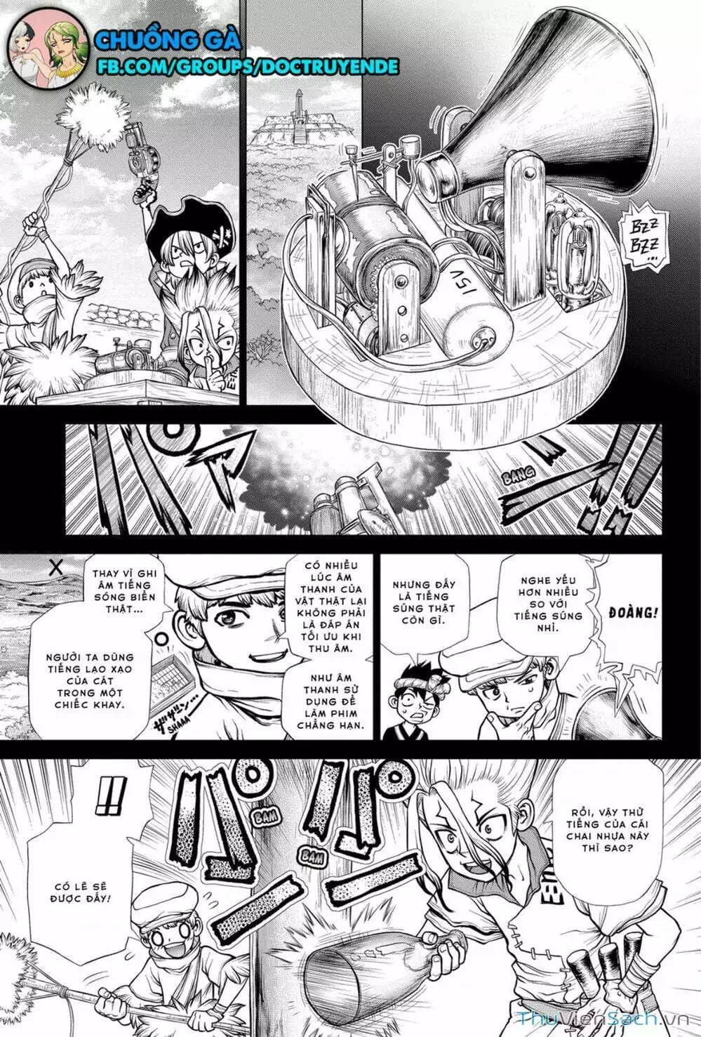 Truyện Tranh Dr. Stone - Hồi Sinh Thế Giới trang 3