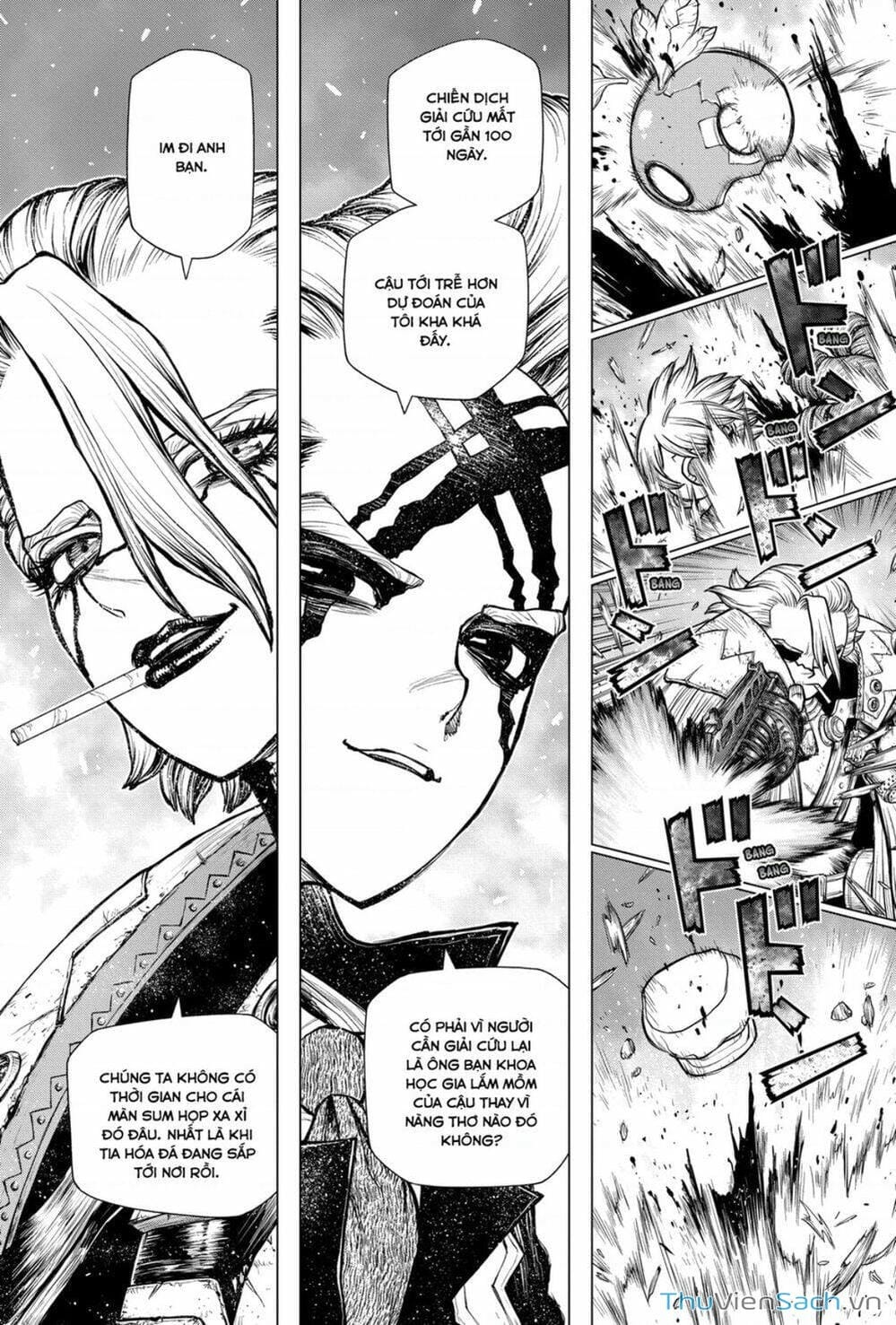 Truyện Tranh Dr. Stone - Hồi Sinh Thế Giới trang 3589