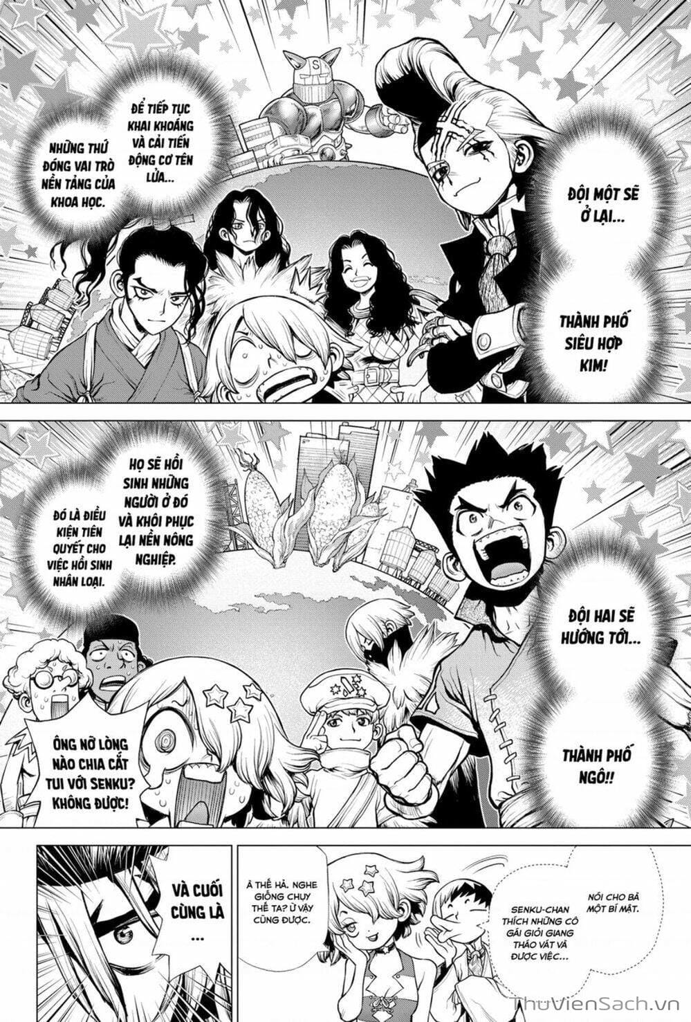 Truyện Tranh Dr. Stone - Hồi Sinh Thế Giới trang 3750