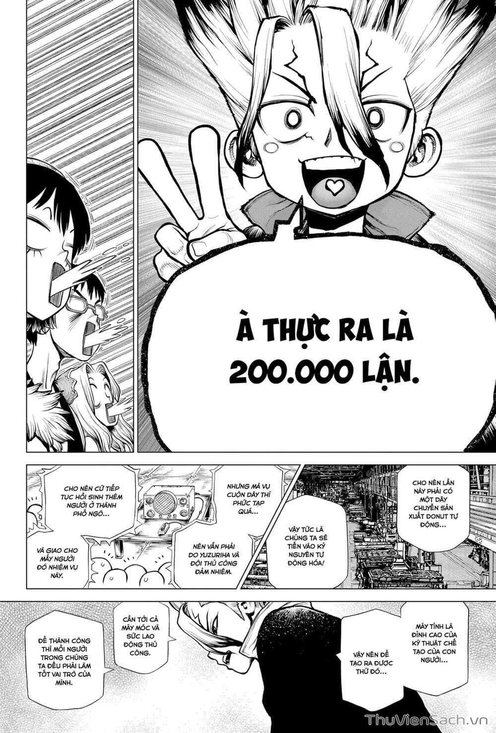 Truyện Tranh Dr. Stone - Hồi Sinh Thế Giới trang 3898