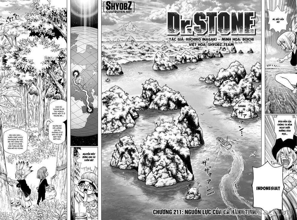 Truyện Tranh Dr. Stone - Hồi Sinh Thế Giới trang 3990