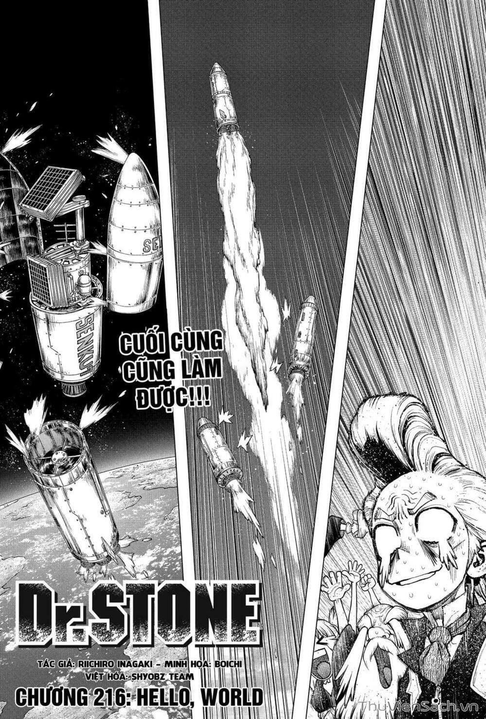 Truyện Tranh Dr. Stone - Hồi Sinh Thế Giới trang 4100