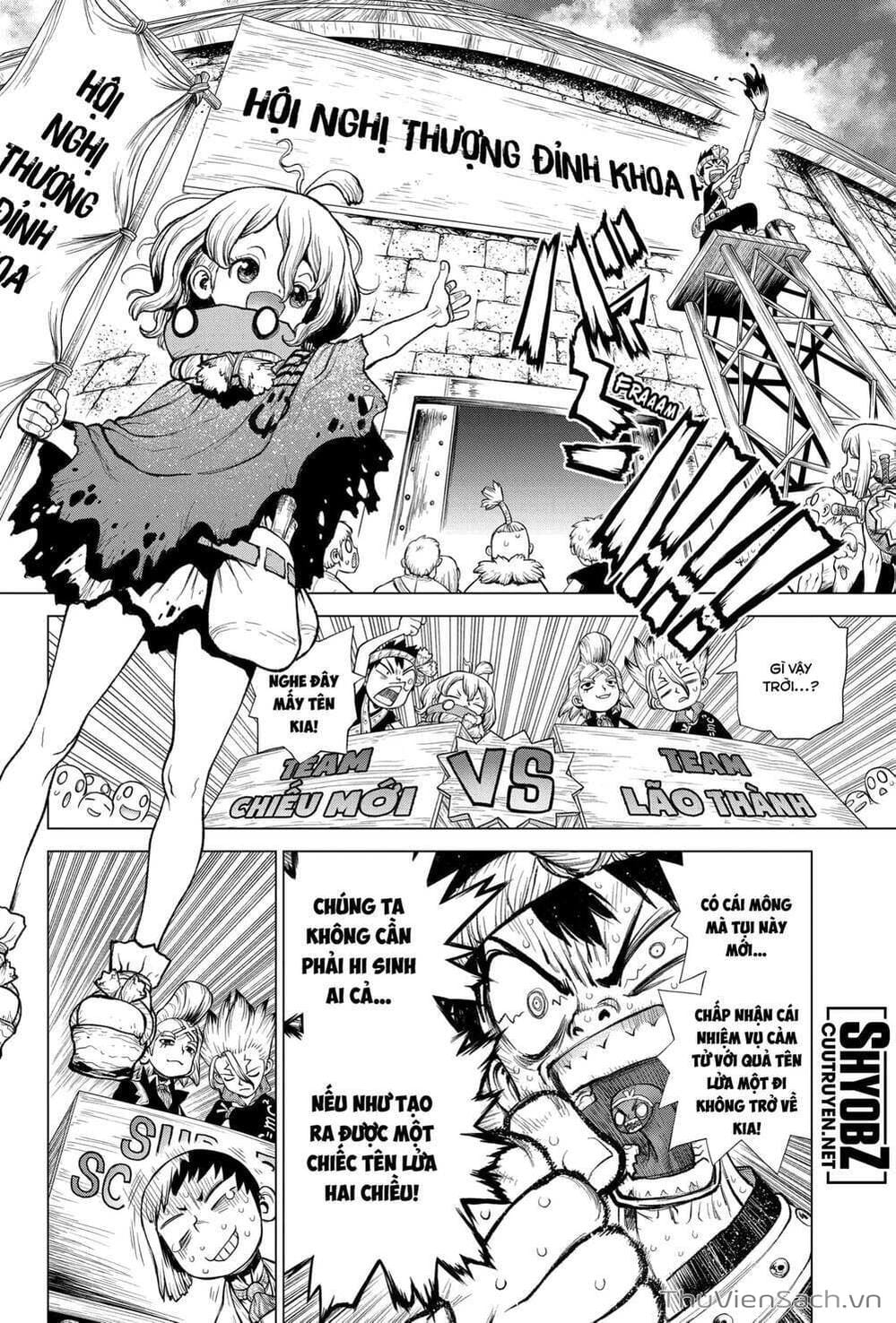 Truyện Tranh Dr. Stone - Hồi Sinh Thế Giới trang 4126